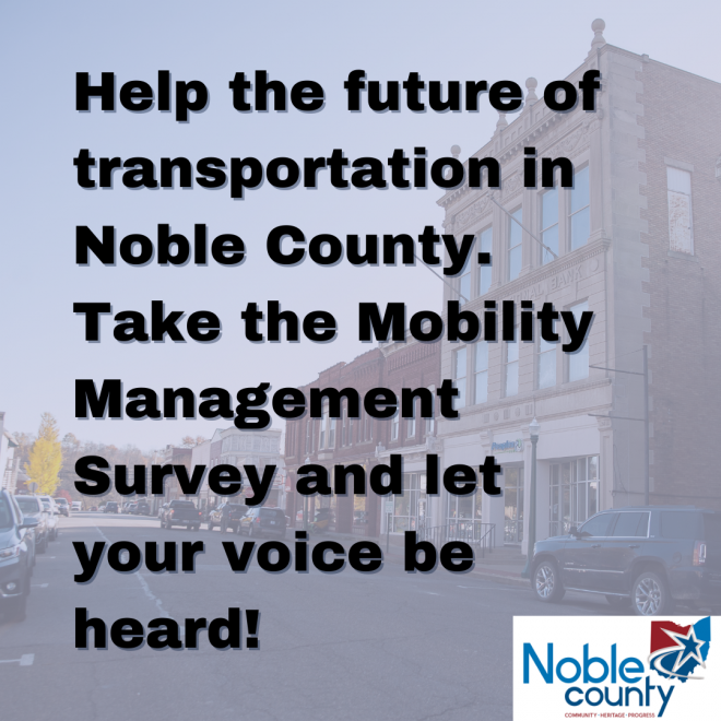 Take Noble Transportation Survey Noble County Ohio